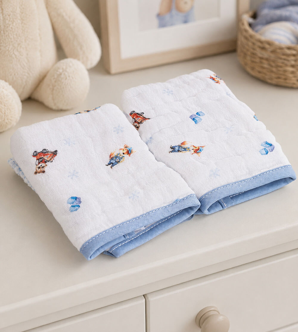 Kit Paninho de Boca Soft Estampado 2 unidades