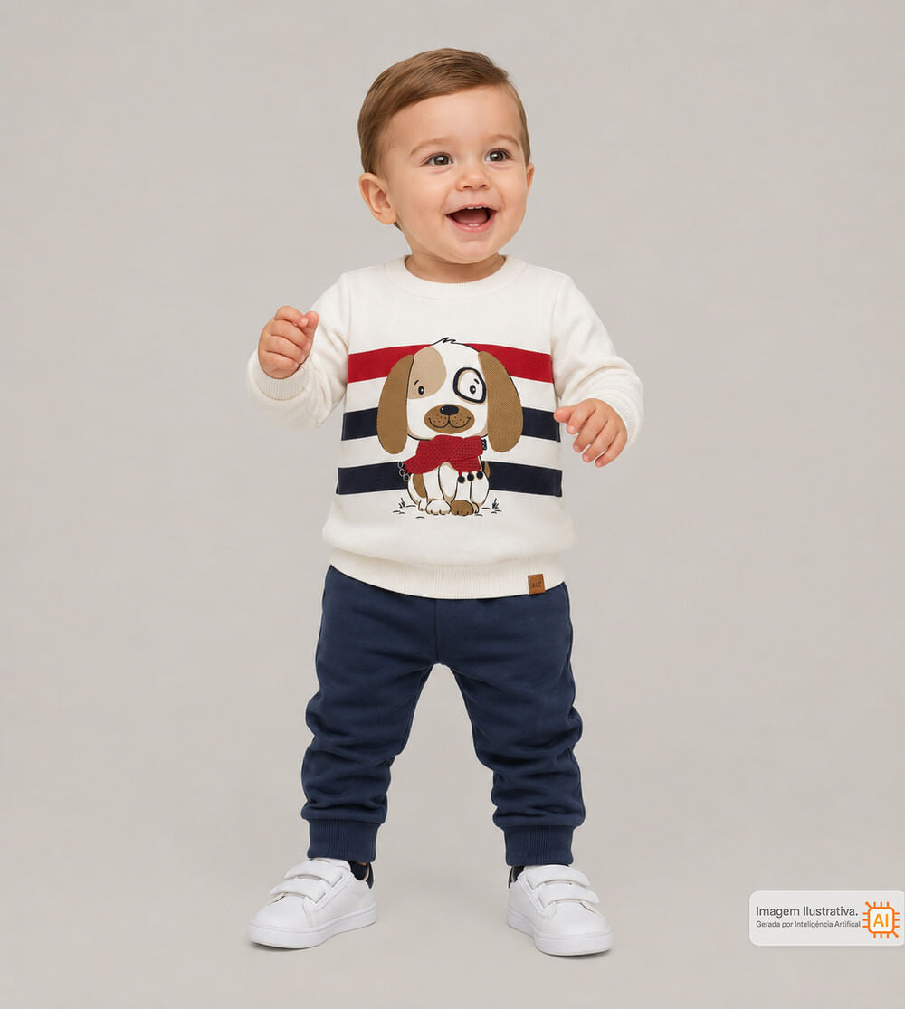 Conjunto Doguinho Estiloso