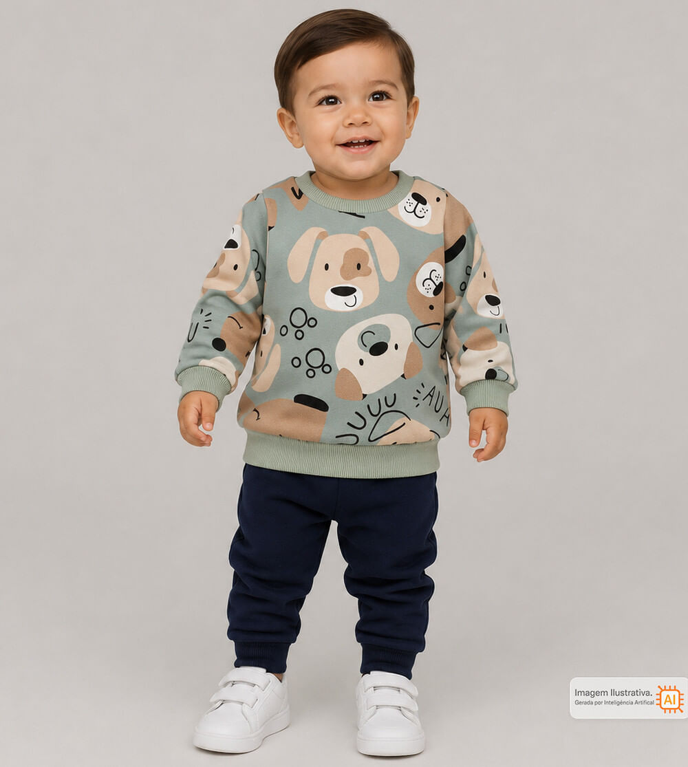 Conjunto Doguinho Divertido