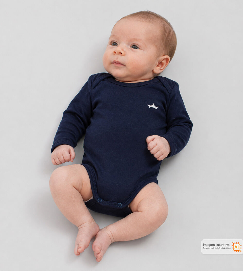 Kit Body Basic com 2 unidades Marinho